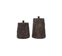 XONE Base tronc pour sapin de Noël | Support arbre de Noël effet bois, dimensions Ø35 x H45 cm