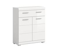 xonox.home Bad Scout X06A9703 Armoire de Salle de Bain en Imitation Blanc Brillant Env. 74 x 88 x 31 cm