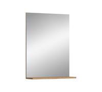 xonox.home Bad Scout X06N3719 Miroir Mural pour Salle de Bain Imitation chêne Artisan Sauge et chêne Artisan Env. 60 x 79 x 18 cm