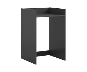xonox.Home Conversion de Machine à Laver Free 66 x 101 x 60 cm en Imitation Anthracite - Armoire Transformable pour Machine à Laver ou sèche-Linge - Couvercle Stable et Espace de Rangement latéral