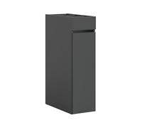 xonox.Home Étagère de Rangement Free 29 x 101 x 60 cm en Imitation Anthracite - Module d'étagère Ouvert à Combiner avec des armoires - Extension Pratique pour Salle de Bain et buanderie - Utilisation