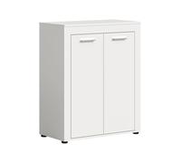xonox.home Jam X8BA9603 Armoire à Chaussures Armoire à Chaussures Blanc env. 80 x 95 x 35 cm