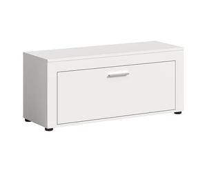 xonox.home Jam X8BA9631 Porte-Manteau Banc Blanc env. 100 x 44 x 35 cm
