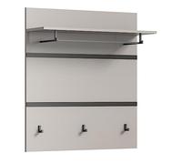 xonox.home Jaru X82C4621 Porte-Manteau Mural Gris 85 x 93 x 25 cm