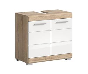 xonox.home Lambada Bad X06F1705, Bois d'ingénierie, Chêne Sonoma, ca. 60x56x34 cm