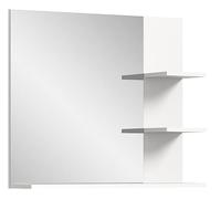 xonox.home Laredo X2NE4719 Miroir Mural de Salle de Bain Blanc Mat Env. 80 x 70 x 2 cm