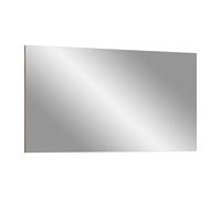 xonox.Home - Miroir Mural Naro 120 x 64 x 2 cm dans Le Corps et l'avant Imitation chêne Evoke - Miroir décoratif - Pratique et élégant