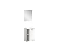 xonox.home Prego Porte-Manteau Meuble vestiaire combinable, Blanc, 1
