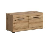 xonox.home Scout Porte-Manteaux Banc de Couloir Meuble à Chaussures en chêne Evoke NB, env. 90 x 44 x 40 cm