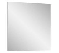 xonox.home Solero Miroir Mural décoratif pour Couloir Blanc Brillant Env. 80 x 73 x 2 cm