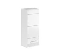 xonox.home X18A9721, Bois d'ingénierie, Blanc, 30 x 77 x 23cm