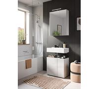 xonox.home X2LA9B12, Blanc, Environ 60 x 56 x 34 cm