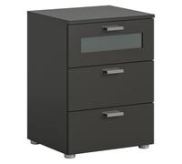 xonox.home Xeno Table de Chevet pour Chambre à Coucher Gris env. 45 x 60 x 40 cm