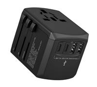 XOOPAR Adaptateur de voyage 15W AUS/EU/UK/US Noir