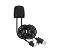 Xoopar - Câble de Charge Multi USB 1 m - Câble Universel avec Entrées USB et USB-C - Sorties USB-C et Lightning - Transfert de Données et CarPlay - Compatible Smartphones et Tablettes - Noir