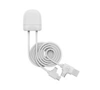 Xoopar ICE-C Câble Multi USB 1 m USB-C Lightning CarPlay - Blanc