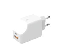 Xoopar Ice-G Chargeur Secteur 65 W 2 Ports USB-C et USB - Blanc