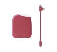 Xoopar Ice Powerbank Batterie Externe 5000 mAh Lumière Tactile - Rouge