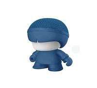 Xoopar Mini Enceinte Bluetooth Portable Xboy - Enceinte Lumineuse LED - Son Puissant 360° Télécommande Selfie Intégrée (Bleu)