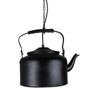 XOOPIT Suspension Luminaire,Nordic Creative Bouilloire En Métal Suspension Lustre Haute Luminosité Tête Unique LED Suspensions Salon Chambre Supermarché Plafonniers Luminaires