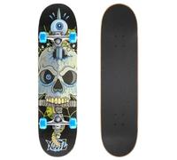 Xootz Kids 'Serpent complète Les débutants Trick Skateboard Deux X 8 Deck en Bois d'érable, Bleu, 78,7 x 20,3 cm