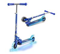 Xootz Wild Rider Trottinette à LED Pliable avec Plateau LED pour Enfants à partir de 5 Ans
