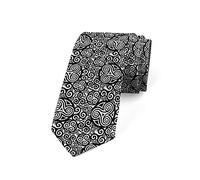 Xoovtka Cravate moderne multicolore pour homme, Art triskel monochrome, taille unique