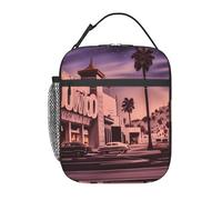 XOPEKVLAWM Sac à déjeuner isotherme pour homme et femme - Boîte à déjeuner réutilisable The Old Hollywood - Sacs isothermes étanches