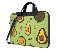 XOPEKVLAWM Sac pour ordinateur portable - Housse de protection antichoc - Dessin au trait simple d'avocats - Sac de transport pour ordinateur portable, Noir , 13 inch