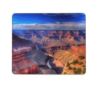 XOPEKVLAWM Tapis de souris imperméable avec base en caoutchouc antidérapant Grand Canyon pour ordinateur portable, bureau, maison, 21,1 x 26,2 cm
