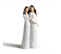XOPOZON Statue de sœurs, votre cadeau qui parle plus que des mots - Pour votre amour éternel, meilleure amie, cadeau pour sœur, anniversaire, Noël, amitié, idée de cadeau d'anniversaire