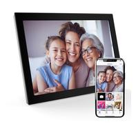 XORO Cadre Photo numérique WiFi de 10,1 ", écran Tactile IPS HD 1280 x 800, mémoire 16 Go, Rotation Automatique, partagez instantanément des Photos de n'importe où
