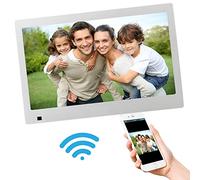 Xoro CPF 10B1 Cadre Photo numérique 25,6 cm (10,1") écran (WLAN, Lecteur de Carte SD, USB 2.0, capteur de Mouvement, contrôle de l'application) Argent