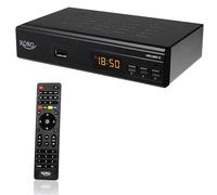 XORO HRS 8659 V2 Récepteur Satellite HD (DVB-S/S2, HDMI et péritel, Lecteur multimédia USB, liste des Stations préprogrammées, réception Radio, Unicable 1+2)