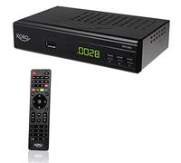 Xoro Récepteur satellite numérique HRS 8660 – LAN, HDTV, DVB‑S2, HDMI, USB 2.0, noir