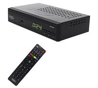 XORO HRS 8689 Récepteur Satellite numérique avec télécommande 2 en 1, Prise en Charge Unicable 1/2, JESS, USB 2.0, Sortie HDMI, péritel, Sortie S/PDIF