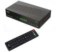 Xoro HRS 9194 Double récepteur DVB-S2 HDTV PVR Ready USB 2.0 FTA LAN 12 V Noir