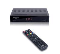 Xoro HRT 8730 Récepteur hybride DVB-C/DVB-T/T2 (HDTV H.265, système d'accès Irdeto sans carte pour TV Freenet, TV câblée, lecteur multimédia, PVR Ready, HDMI, USB 2.0, 12 V) Noir