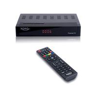 Xoro Récepteur TV HRT 8770 Twin – Combo FullHD DVB‑C/DVB‑T2, Freenet TV, double tuner, Noir