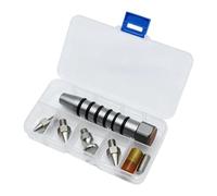 Xorvella Stylo de débosselage universel portable à tête interchangeable | Kit de réparation de bosses à faire soi-même pour réfrigérateur, machine à laver, SUV, camping-cars, camions, camionnettes