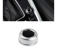 Xotic Tech Bouton de contrôle du volume multimédia pour console centrale MMI, compatible avec Audi A4 RS4 Avant/Quattro 2013-2016, A5 S5 2008-2016, Q5 2010-2017, RS5 2012-2015, SQ5 2014-2017