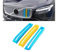 Xotic Tech Lot de 3 bandes de calandre colorées pour Volvo XC90 Pre-LCI 2e génération 2016-2019 (17 faisceaux)