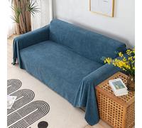 xotoa Housse de canapé imperméable en Nylon, Housse de Meuble épaisse Anti-Rayures de Chat for 1 à 3 Places, adaptée à Toutes Les Saisons(F,180 * 300cm)