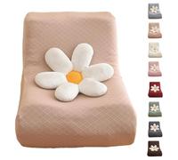 xotoa Housse de canapé Lazy Floor for Fauteuil - sans accoudoirs, Protection intégrale for Un Confort Optimal à la Maison(Camel)