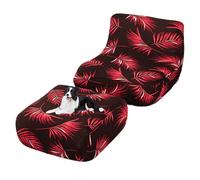 xotoa Housse imprimée for Fauteuil de Sol Lazy Floor - Ensemble Complet, Protection intégrale du mobilier(11)