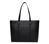 xotoa Sac fourre-tout grande capacité for femme; sac à main rectangulaire vertical élégant et minimaliste(Black)