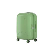 xotoa Valise de Voyage d'affaires Universelle avec Serrure à Combinaison, Valise à roulettes en ABS et PC, Couleur Unie, 50,8 à 71,1 cm, Unisexe(507matchagreen,20inch)