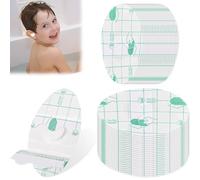 XOUDKE 60 Pièces Protège-Oreilles Transparents Ultra-Fins pour Douche Autocollant Anti-Usure pour Chaussures Protection Contre Les Ampoules au Talon Protège-Oreilles Jetables étanches,Pour les enfants