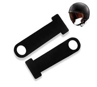 XOUDKE Extension de Verrouillage de Casque | Sangle de Casque d-Ring Serrure en ier Inoxydable Moto Scooter Universel Motard pour (Noir) Motorcycle Helmet Lock Motorcycle Helmet Lock Extension