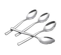 Xowine Lot de 12 Cuillères à Dessert, Petite Cuillère en Acier Inoxydable